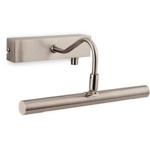 FIRSTLIGHT LED PICTURE LIGHT WITH DIMMER SWITCH - 4W BRUSHED STEEL