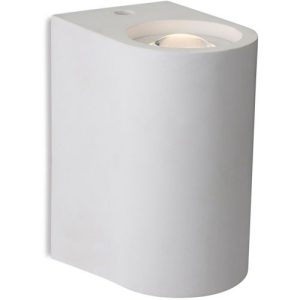 FIRSTLIGHT CARLOS 2 LIGHT LED PLASTER WALL LIGHT WHITE