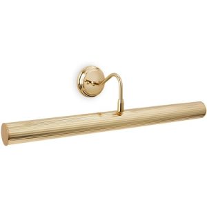 FIRSTLIGHT REEDED PICTURE LIGHT - 4 LIGHT POLISHED BRASS