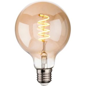 FIRSTLIGHT LED VINTAGE LAMP AMBER GLASS