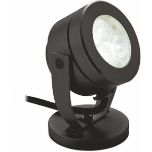 FIRSTLIGHT WATERPROOF LED WALL & SPIKE SPOT BLACK