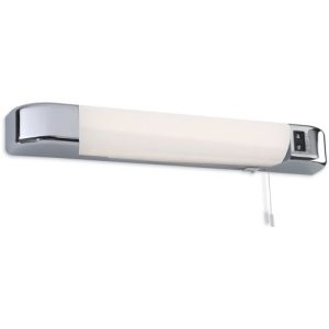 FIRSTLIGHT DUAL VOLTAGE LED SHAVER LIGHT (SWITCHED) CHROME