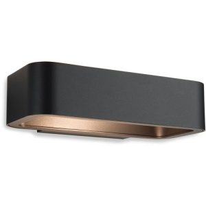 FIRSTLIGHT SOFIA LED WALL LIGHT GRAPHITE