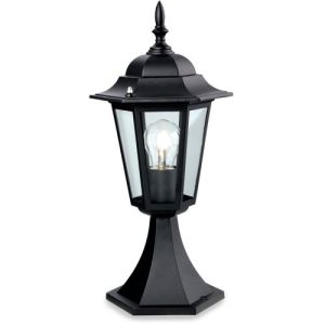 FIRSTLIGHT 6 PANEL LANTERN - PILLAR BLACK