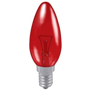 CROMPTON 40W SES FIRE-GLOW CANDLE