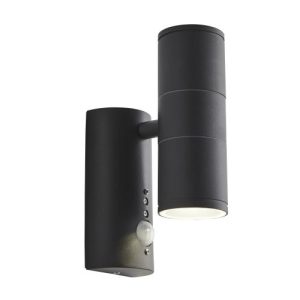 FORUM ISLAY 2L GU10 WL PIR ANTH 316 ANTHRACITE