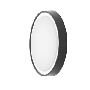 FORUM RIPON LED 310MM RND FLUSH BLACK