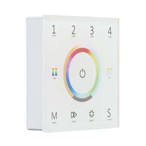 FORUM "BATT WALL MOUNTED TOUCH PANEL 240V GLASS WHITE" WHITE