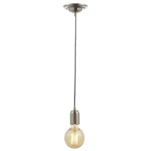 FORUM POLISH NICKEL/HERRING PENDANT SET