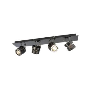 FORUM PEDRO CYL 4LT BAR SPOT BCHR BLACK CHROME