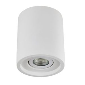 FORUM CADIZ PLASTER CEILING LIGHT DOWN TILT WHITE