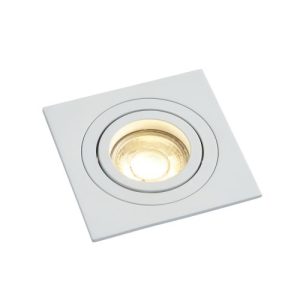 FORUM PASTO SINGLE ALUM SQ ADJ DL GU10 WHITE