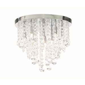 FORUM CELESTE 380MM DIA FLUSH CHR CHROME