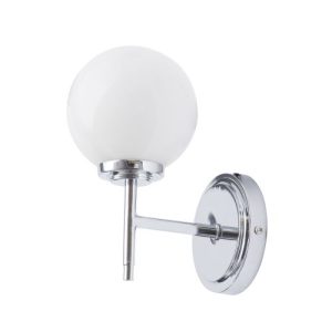 FORUM PORTO 1LT WALL LAMP CHROME