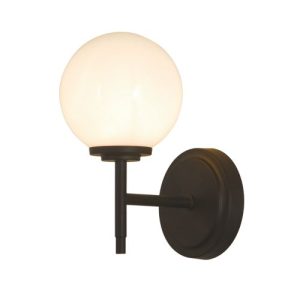 FORUM PORTO 1LT WALL LAMP  MATT BLACK