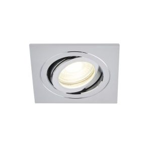 FORUM CALI IP65 TILTABLE SQUARE DOWN/LT CHROME