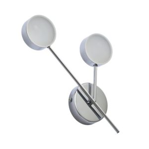 FORUM EDESSA 2X5W LED WALL LIGHT IP44 CHROME