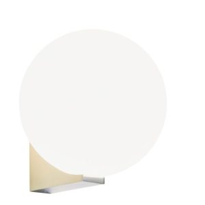 FORUM THIVA 1LT WALL LIGHT IP44 CHROME/OPAL