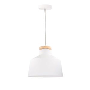 FORLIGHT PENDANT IP20 NUBE Ø300MM WHITE WOOD