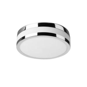 FORLIGHT CEILING FIXTURE IP44 VAPOR LED 11.5W 3000K CHROME 560LM