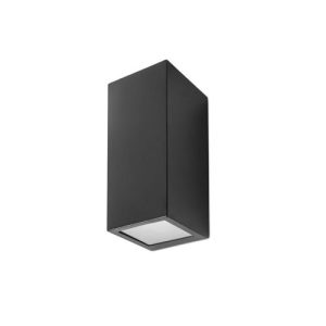 FORLIGHT CUBE UP/DOWN BLK GU10 W/LT