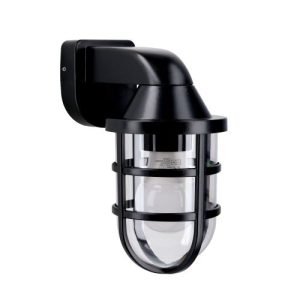 FORLIGHT WALL FIXTURE IP44 CORANDE E27 40W BLACK