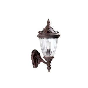 FORLIGHT WALL FIXTURE IP23 ADUR E27 BROWN