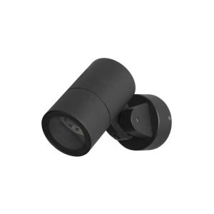 FORLIGHT SPOTLIGHT IP65 ELEVE GU10 8W BLACK 282LM