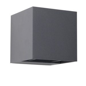 FORLIGHT WALL FIXTURE IP54 REX LED 5.2W 3000K URBAN GREY 244LM