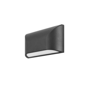 FORLIGHT WALL FIXTURE IP65 DUAL LED 4W RGB URBAN GREY