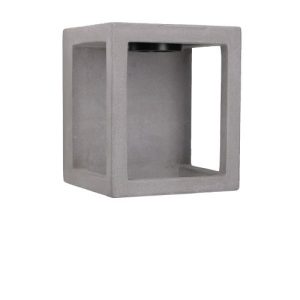 FORLIGHT WALL FIXTURE IP65 BOX LED 4W 4000K CEMENT 208LM