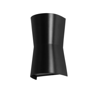 FORLIGHT WALL FIXTURE IP65 PRISMA GU10 8W BLACK