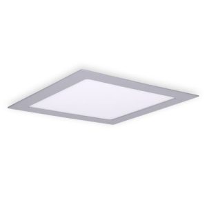 FORLIGHT DOWNLIGHT IP23 EASY SQUARE 225MM LED 15.5W 3000K GREY 1371LM