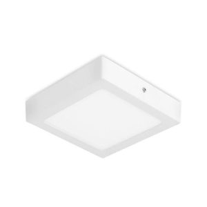 FORLIGHT CEILING FIXTURE IP23 EASY SQUARE SURFACE 170MM LED 10W 3000K WHITE 874LM