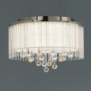FRANKLITE 6-LIGHT AMBIENCE BRONZE FLUSH FITTING