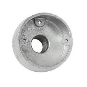 20MM GALVANISED BACK OUTLET BOX