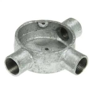 20MM GALV 3-WAY T-BOX