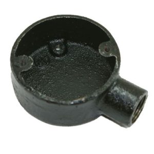 20MM BLACK ENAMEL TERMINAL BOX