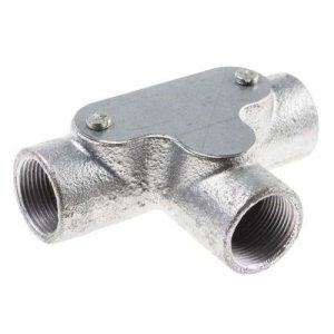 25MM GALV INSPECTION TEE