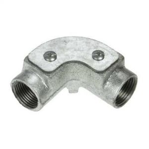 25MM GALV INSPECTION ELBOW