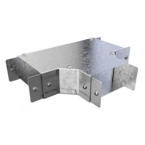 GALV 150MMX50MM TWIN COMPARTMENT TEE TOP COVER
