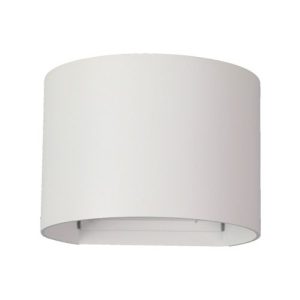 GAP IP54 240V 2X5W LED WHITE 6000K CYLINDER WHITE WALL LIGHT
