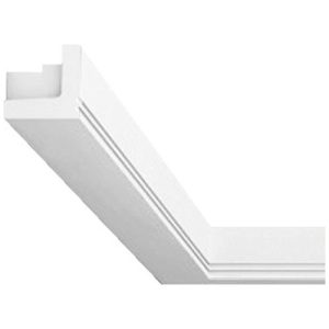 GAP STRAIGHT DESIGN 50MM WHITE POLYURETHANE CEILING COVING (2M LENGTH)