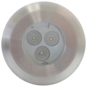 GAP IP68 316 STAINLESS STEEL 3W CREE 98MM RGB COLOUR CHANGING RECESSED LED GROUND LIGHT