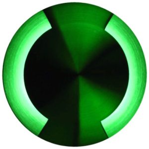 GAP IP68 316 STAINLESS STEEL 3W CREE 88MM GREEN LED RECESSED GROUND LIGHT