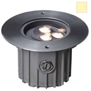 GAP IP67 6W 150MM ADJUSTABLE ANGLE WARMWHITE 3000K LED RECESSED TILTABLE GROUND LIGHT