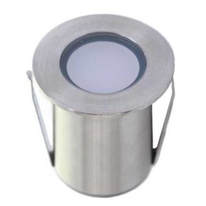 GAP IP68 316 STAINLESS STEEL 0.5W OSRAM 36MM WHITE 6000K LED RECESSED GROUND LIGHT