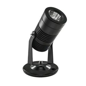 GAP IP65 6W 24V WHITE 6000K DIE-CAST ALUMINIUM LED SPOTLIGHT WITH OPTIONAL SPIKE