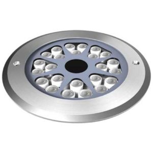 GAP IP67 24W CREE WARMWHITE 3000K LED RECESSED GROUND LIGHT WITH 316 MARINE GRADE BEZEL