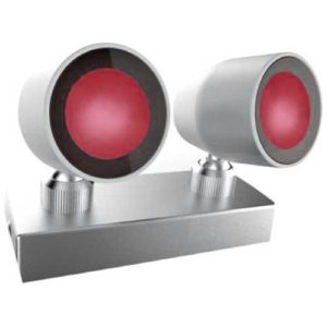 GAP SS316 IP65 2W CREE 350MA MINI SURFACE RED LED TWIN SPOTLIGHT